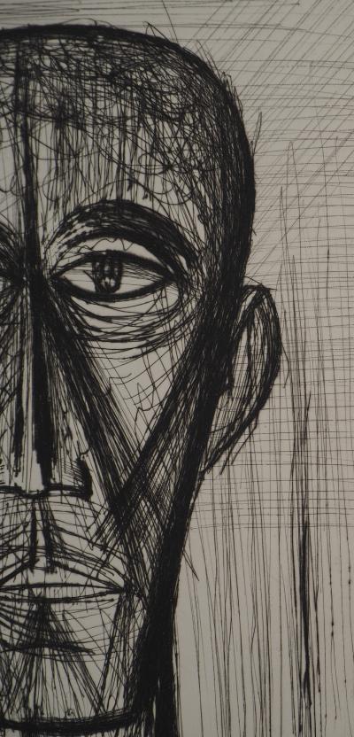 Bernard BUFFET : Portrait de Cyrano, Gravure originale 2