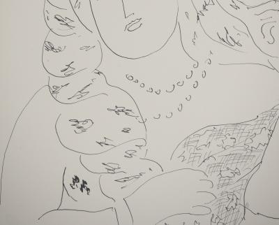 Henri MATISSE : Séductrice au foulard, Lithographie signée 2