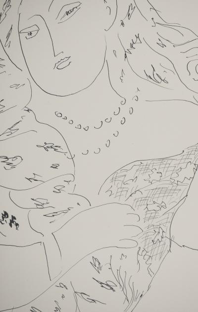 Henri MATISSE : Séductrice au foulard, Lithographie signée 2