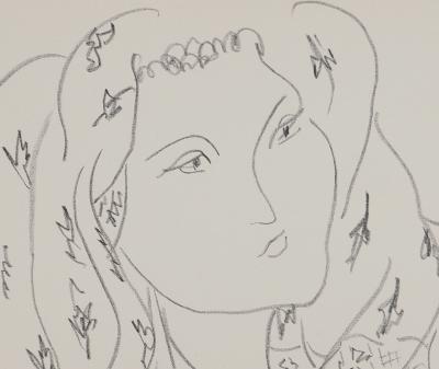 Henri MATISSE : Babouchka, Lithographie signée 2