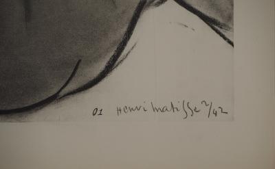 Henri MATISSE : La séductrice, Lithographie signée 2