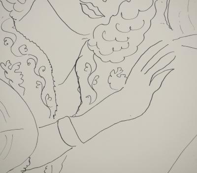 Henri MATISSE : Rêverie solitaire, Lithographie signée 2