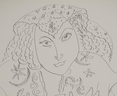 Henri MATISSE : La diseuse de bonne aventure, Lithographie signée 2