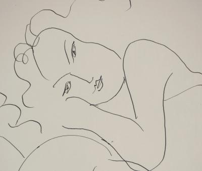 Henri MATISSE : Les deux sœurs, Lithographie signée 2