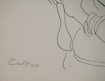 Henri MATISSE : Moue boudeuse, Lithographie signée 2