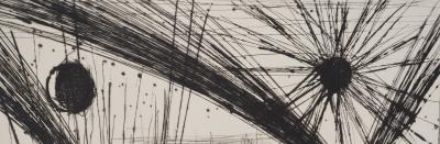 Bernard BUFFET : Le triomphe de la mort, Gravure originale 2