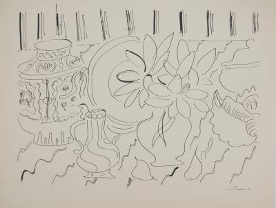 Henri MATISSE : Vase aux marguerites, Lithographie signée 2