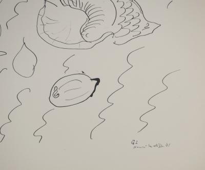 Henri MATISSE : Nature morte à la céramique, Lithographie signée 2