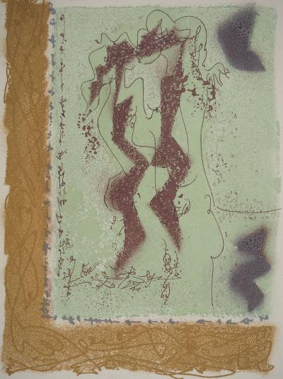 André MASSON : Intimité et séduction, Gravure originale signée 2