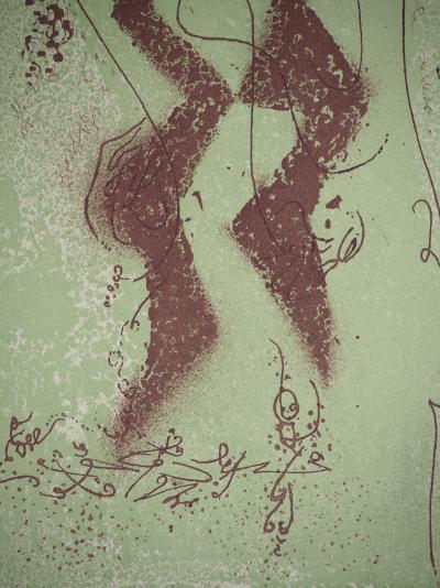 André MASSON : Intimité et séduction, Gravure originale signée 2