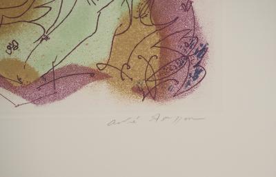 André MASSON : Caresses ardentes, Gravure originale signée 2