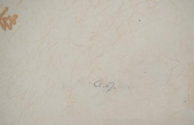 André MASSON : Baiser cosmique, Gravure originale signée 2