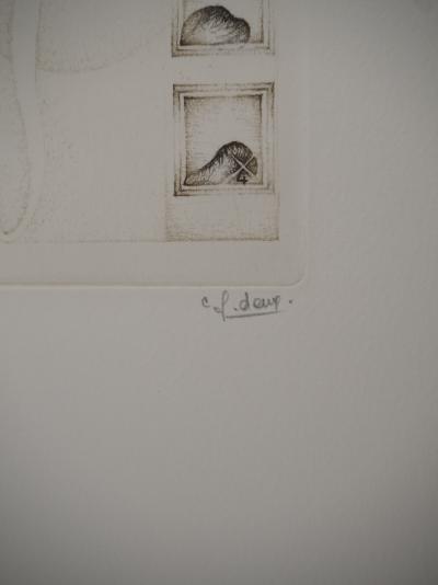 Fred DEUX : Quatrième degrés, Gravure originale signée 2