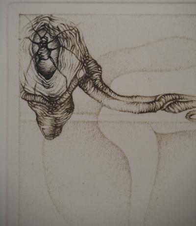 Fred DEUX : Quatrième degrés, Gravure originale signée 2