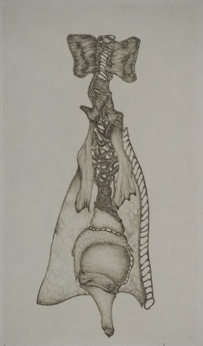 Fred DEUX : Ouverture, Gravure originale signée 2