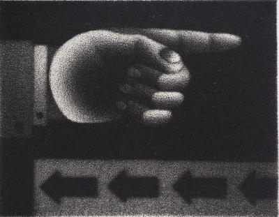 Mario AVATI : La main, Gravure originale signée 2
