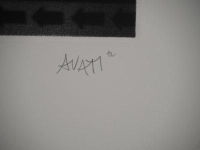 Mario AVATI : La main, Gravure originale signée 2