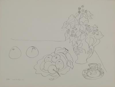 Henri MATISSE : Nature morte aux fruits, Lithographie signée 2