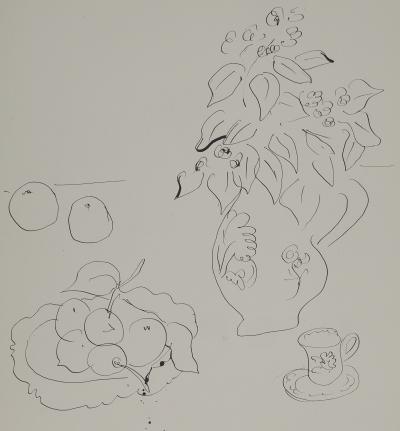 Henri MATISSE : Nature morte aux citrons, Lithographie signée 2