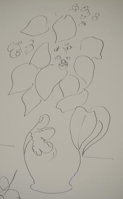 Henri MATISSE : Nature morte au vase, Lithographie signée 2