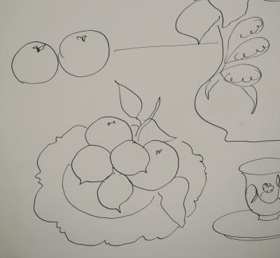 Henri MATISSE : Etude de fruits, Lithographie signée 2