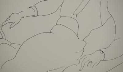 Henri MATISSE : Portrait au fauteuil, Lithographie signée 2