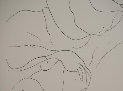 Henri MATISSE : Sourire en coin, Lithographie signée 2