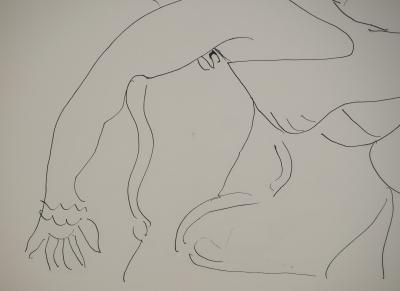 Henri MATISSE : Femme attendant son amant, Lithographie signée 2