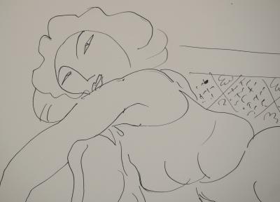 Henri MATISSE : La langoureuse, Lithographie signée 2