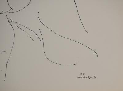 Henri MATISSE : La langoureuse, Lithographie signée 2