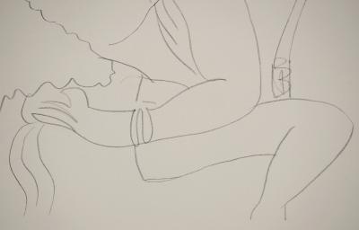 Henri MATISSE : Femme au repos, Lithographie signée 2