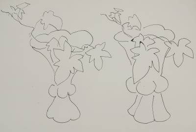 Henri MATISSE : Bouquets de fleurs, Lithographie signée 2