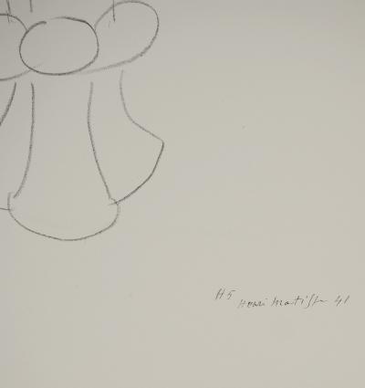Henri MATISSE : Composition végétale, Lithographie signée 2