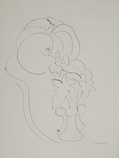 Henri MATISSE : Etude de citrouille, Lithographie signée 2