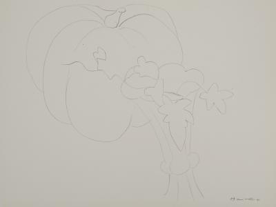 Henri MATISSE : Le lierre et la citrouille, Lithographie signée 2