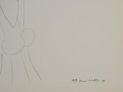 Henri MATISSE : Le lierre et la citrouille, Lithographie signée 2