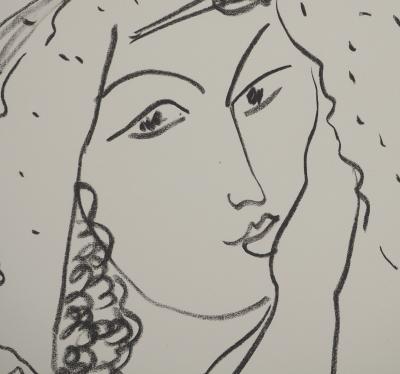 Henri MATISSE : Mariée posant, Lithographie signée 2