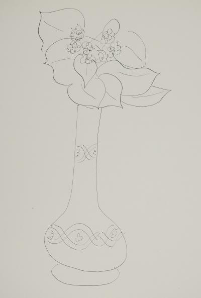 Henri MATISSE : Etude de vase, Lithographie signée 2