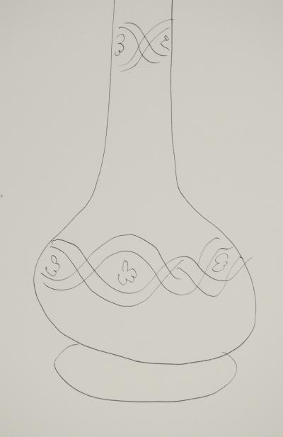 Henri MATISSE : Etude de vase, Lithographie signée 2