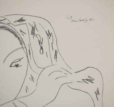 Henri MATISSE : L'attente, Lithographie signée 2