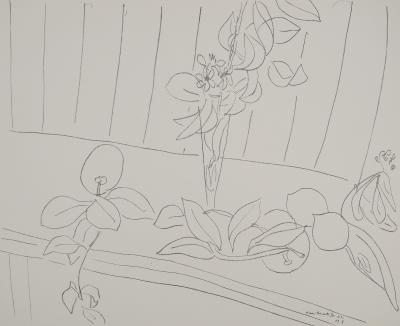 Henri MATISSE : Le retour du marché, Lithographie signée 2