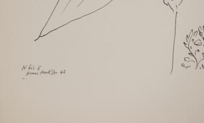 Henri MATISSE : Bouquet de printemps, Lithographie signée 2