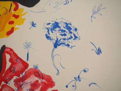 Eduardo ARROYO : Le toréador, Lithographie originale signée 2