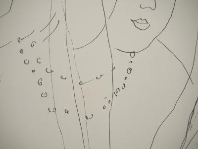 Henri MATISSE : Nu aux perles et au voile, Lithographie signée 2