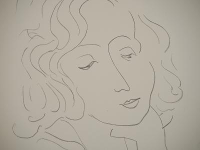 Henri MATISSE : La patience féminine, Lithographie signée 2