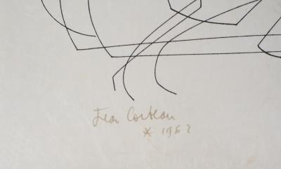 Raymond MORETTI and Jean COCTEAU: The birth of Venus, original signed lithograph 2