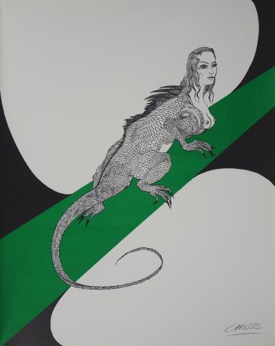Félix LABISSE : La Guivre-Guénégote, Lithographie originale, signée 2