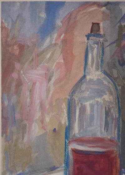 Maurice UTRILLO : Le vin du 14 juillet, Gravure originale signée 2