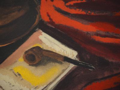 Maurice DE VLAMINCK : Rive gauche, Coin d’atelier, Gravure originale, signée 2