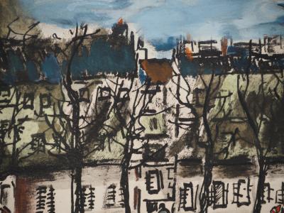 Maurice DE VLAMINCK : Rive gauche, A Grenelle, Gravure originale, signée 2